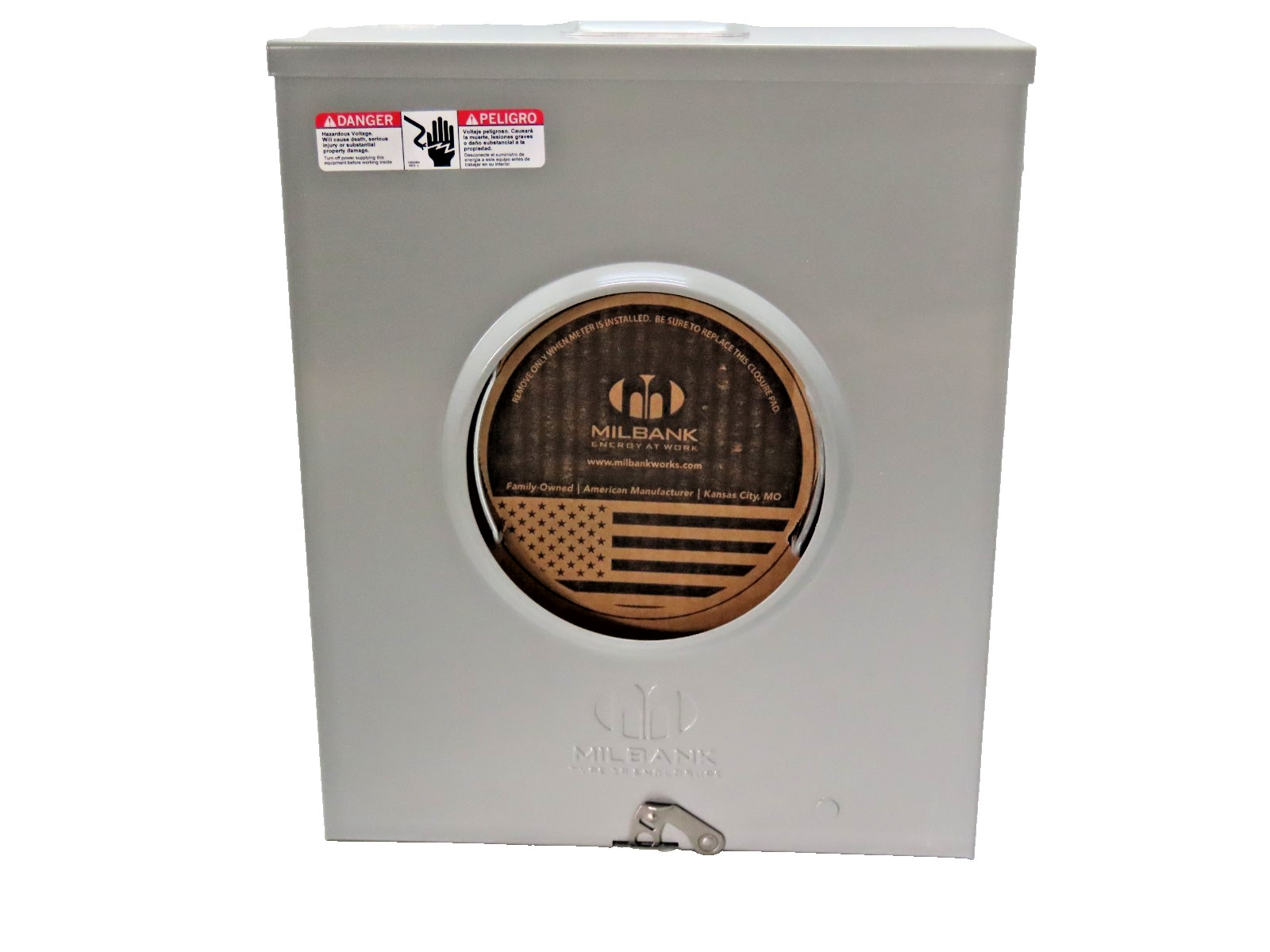 MILBANK METER BOX U7043-XL-TG-KK-IL-5T9W