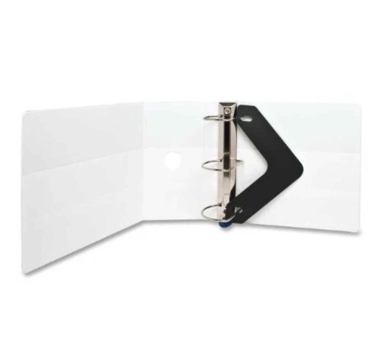 2X Sparco Locking D Ring Binder – Letter – 8.50″ X 11″ – D-ring Fastener – 5″