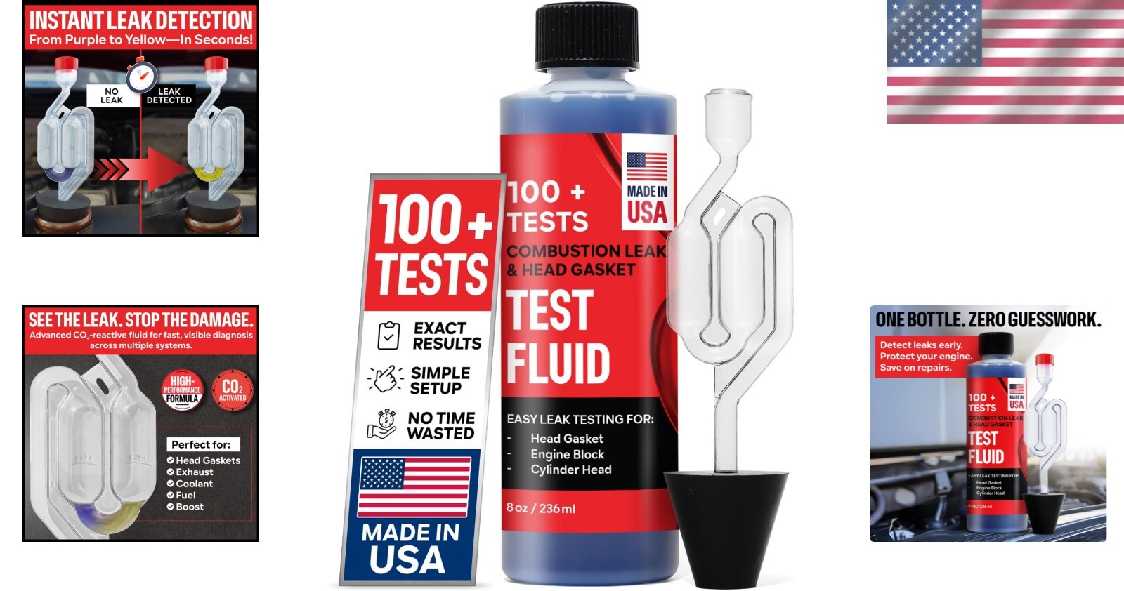 100+ Engine Leak Detection Kit – Quick & Accurate Fluid-Based Solution