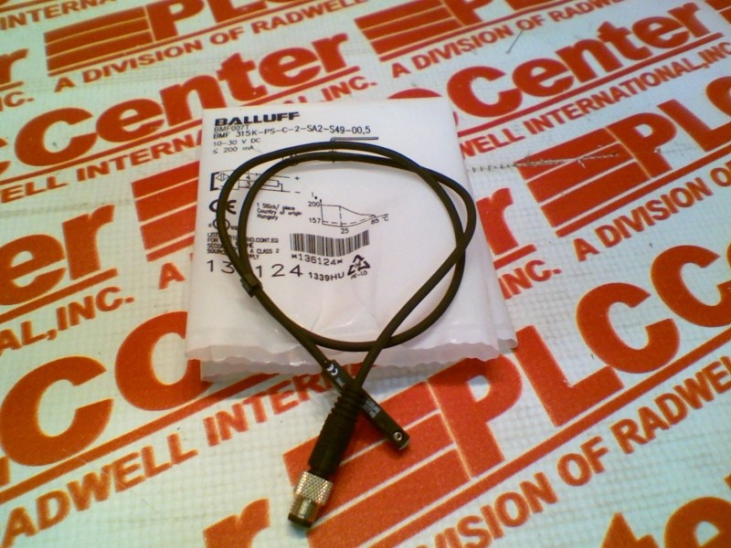BALLUFF BMF 315K-PS-C-2-SA2-S49-00.5 / BMF315KPSC2SA2S49005 (NEW IN BOX)