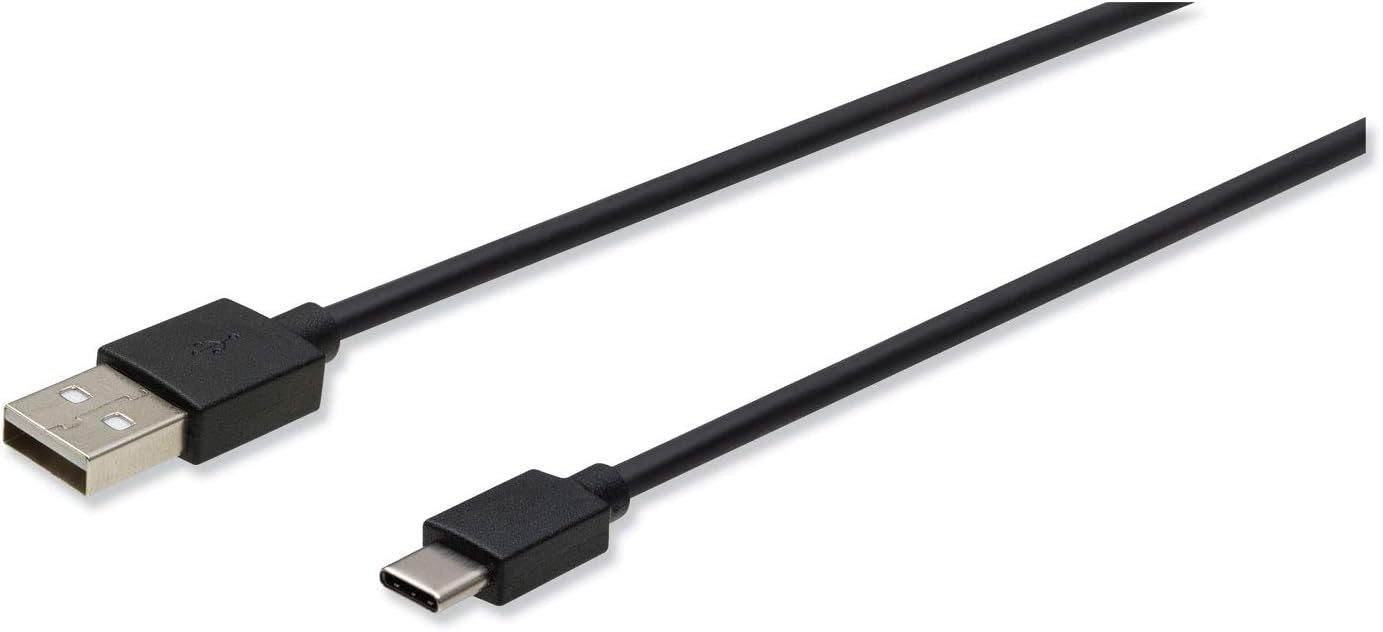 10 ft. USB to USB-C Cable – Black New