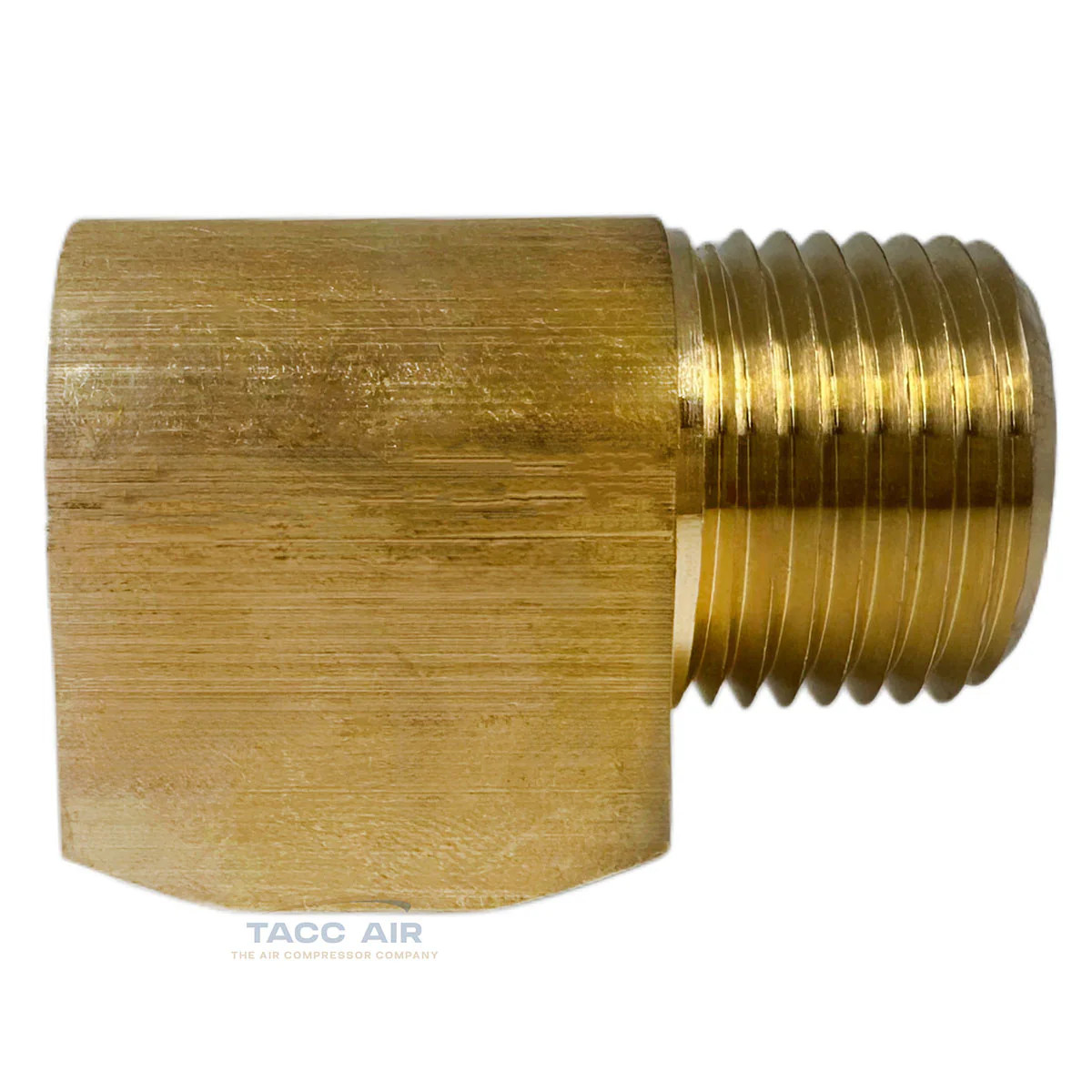 2 Pack 1/2″ NPT Brass Street Elbow 90 Degree Pipe Thread Fitting Male Female