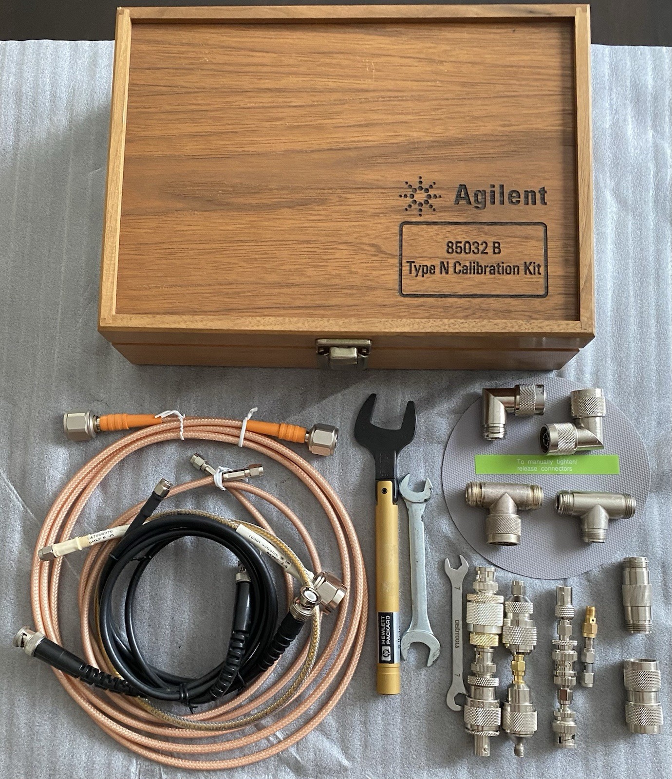 MINT Agilent HP Keysight 85032B Type-N 6G Calibration Kit+BIN Extras,4CancerRsrc