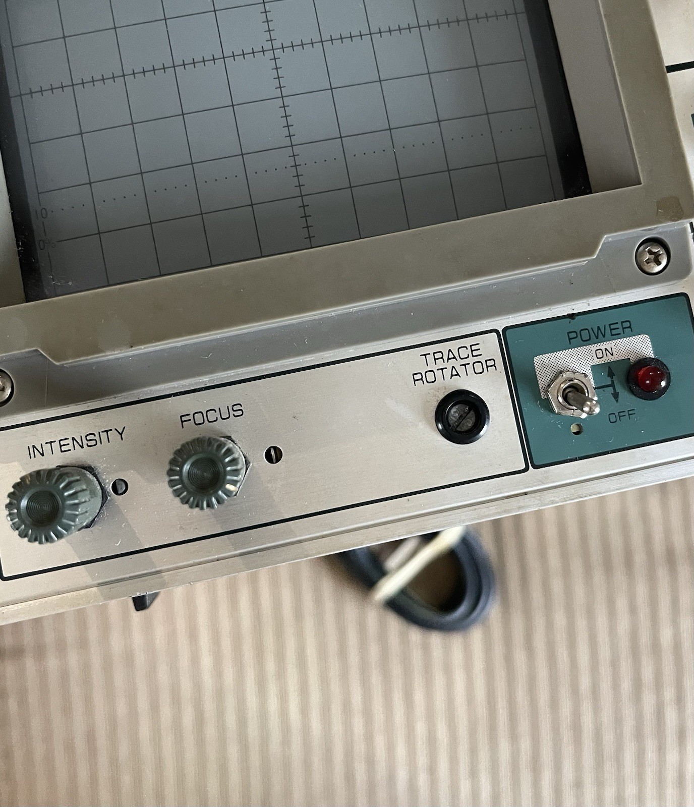Vintage RAMSEY 3500 Oscilloscope *Powers On ?? Made in Korea