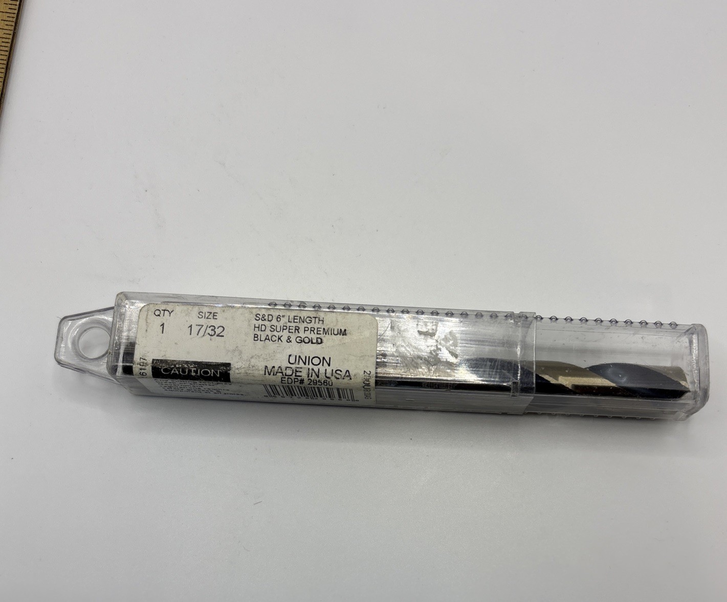 Norseman UB-280 29560 17/32” 6″ Long Black&Gold HD Super Premium Drill In Case