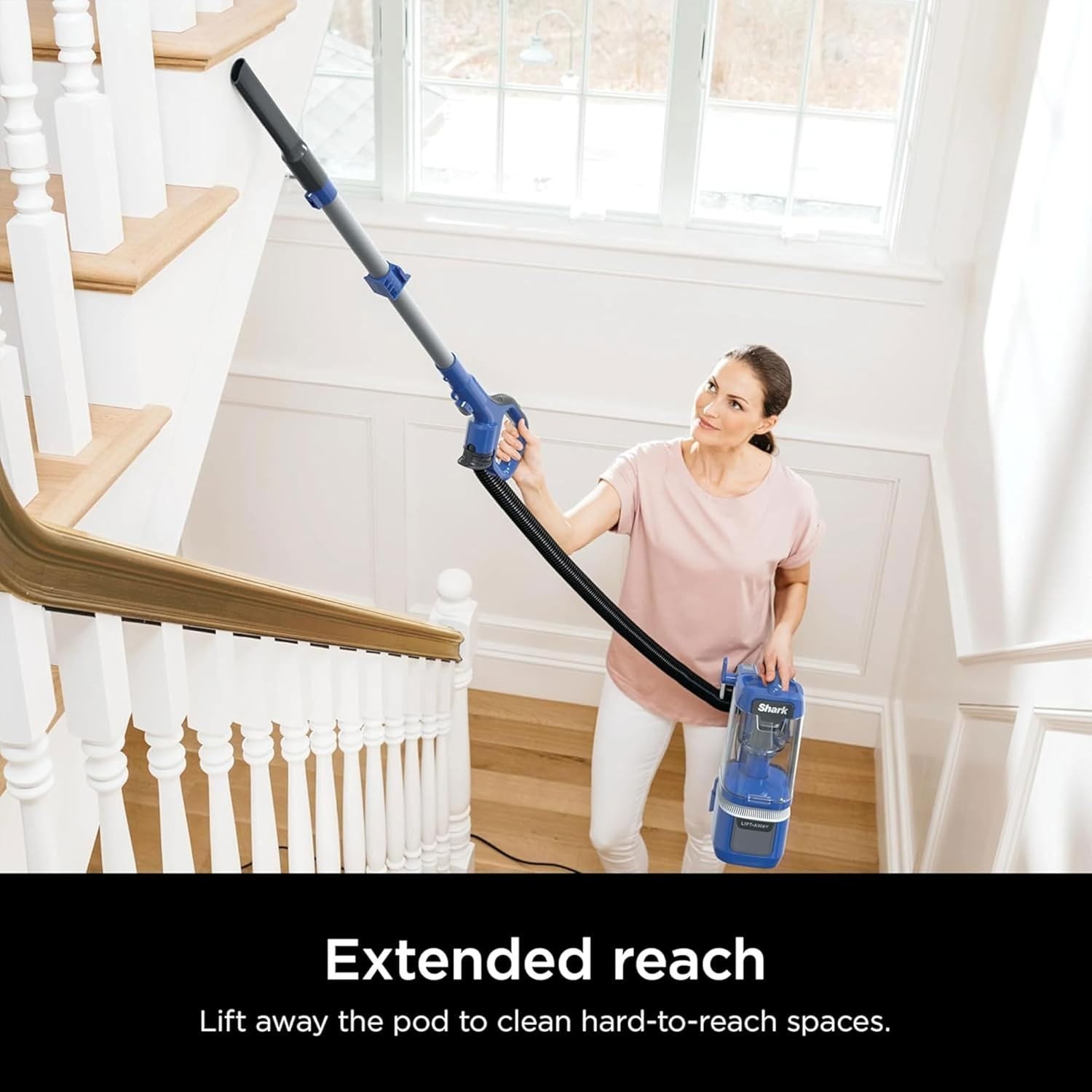 Shark LA360 Navigator Lift-Away ADV Upright Vacuum Self-Cleaning Brushroll pet