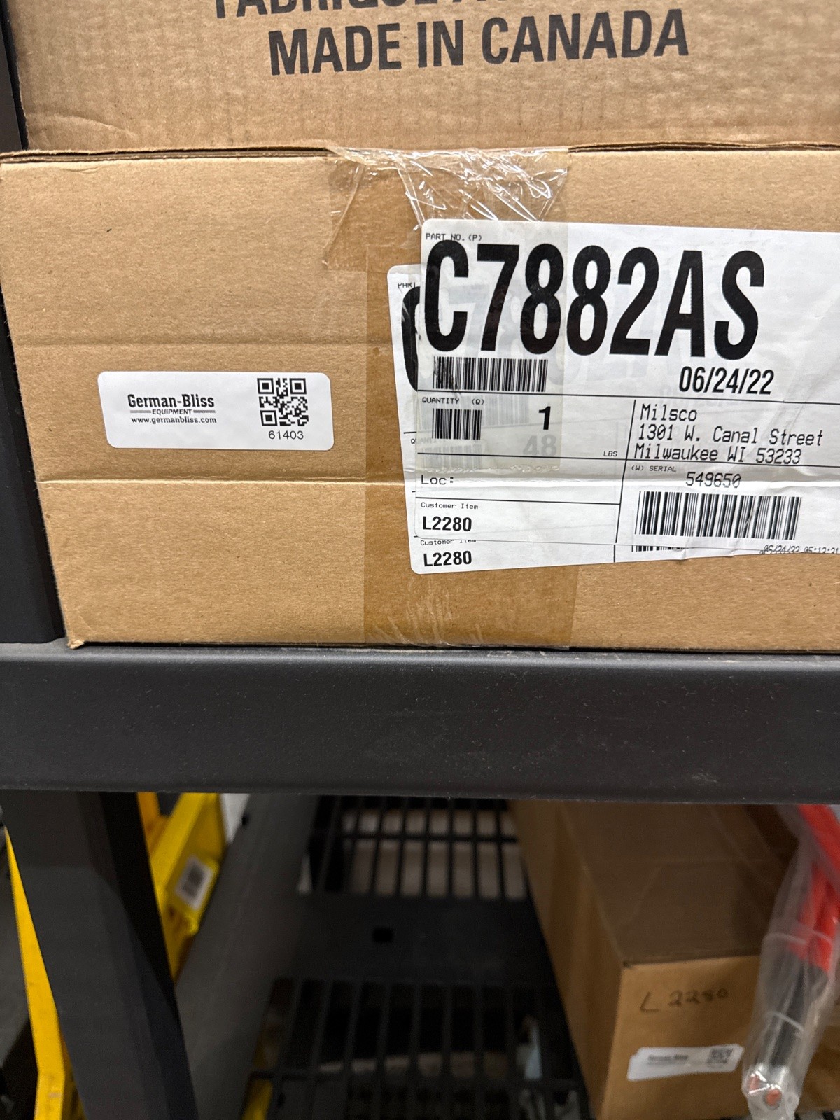 2023 KUBOTA L2280 Armrest Kit for L02 Series