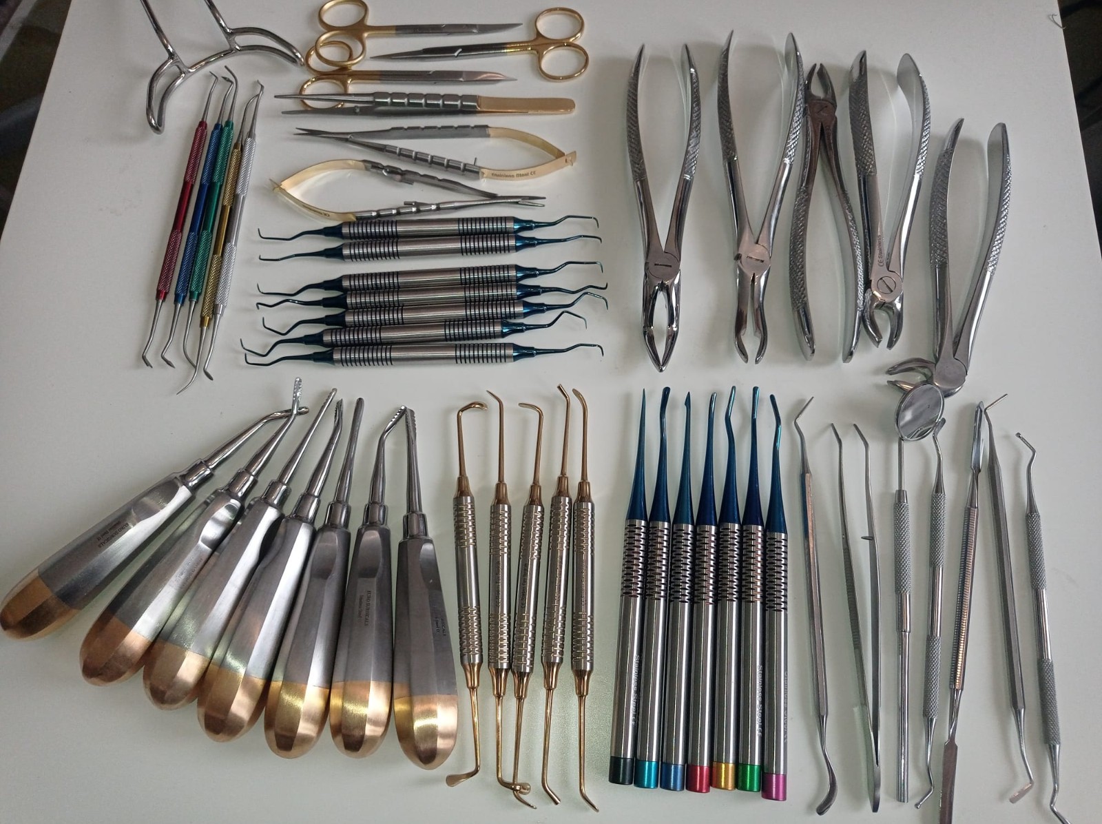 New Dental Bundle Lot 48 Pieces Oral Surgery, CFO & Extraction
