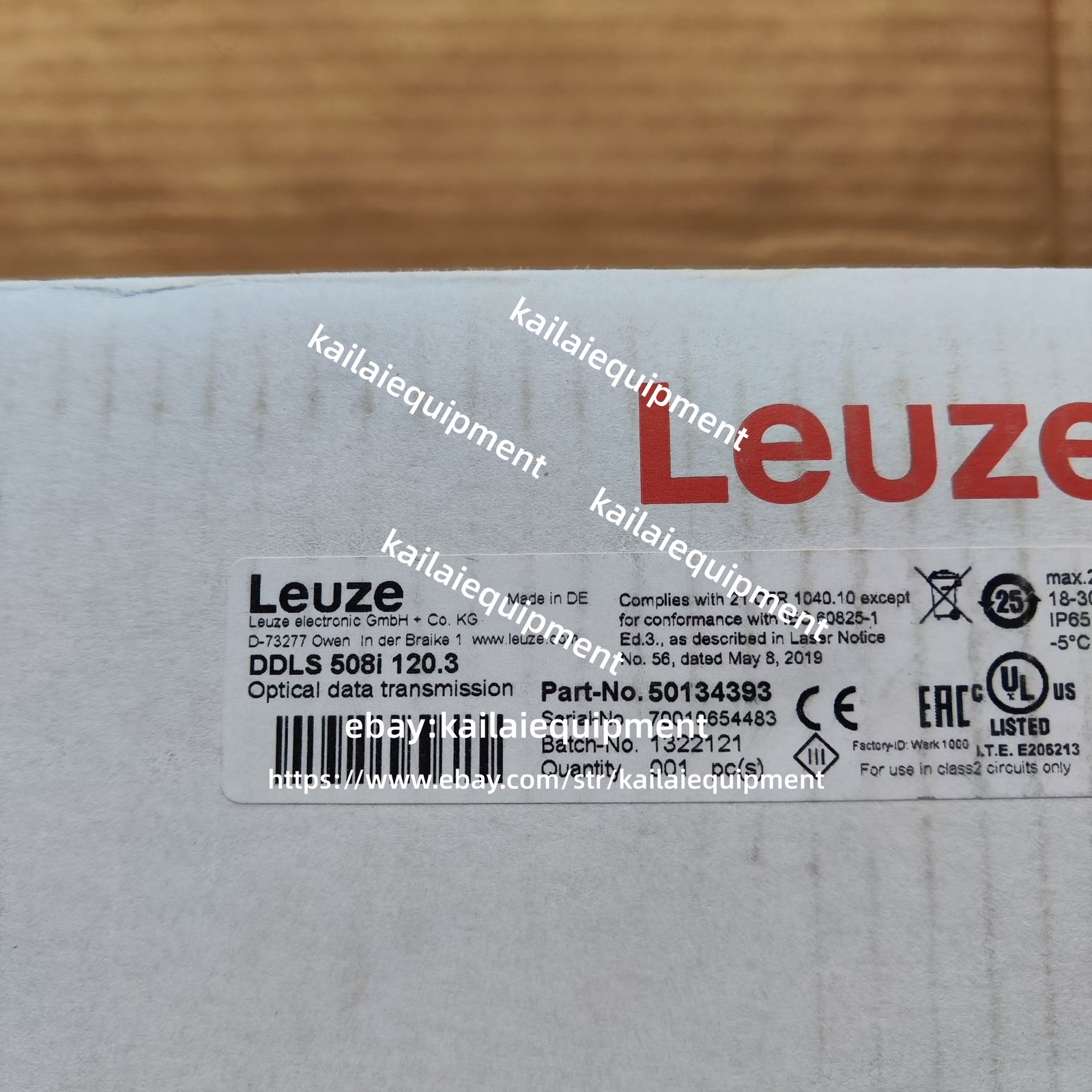 1PC NEW Leuze 50134393 DDLS 508i 120.3 Optical Data Transmitter #GX