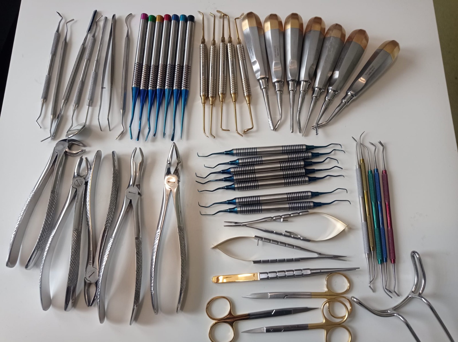 New Dental Bundle Lot 48 Pieces Oral Surgery, CFO & Extraction