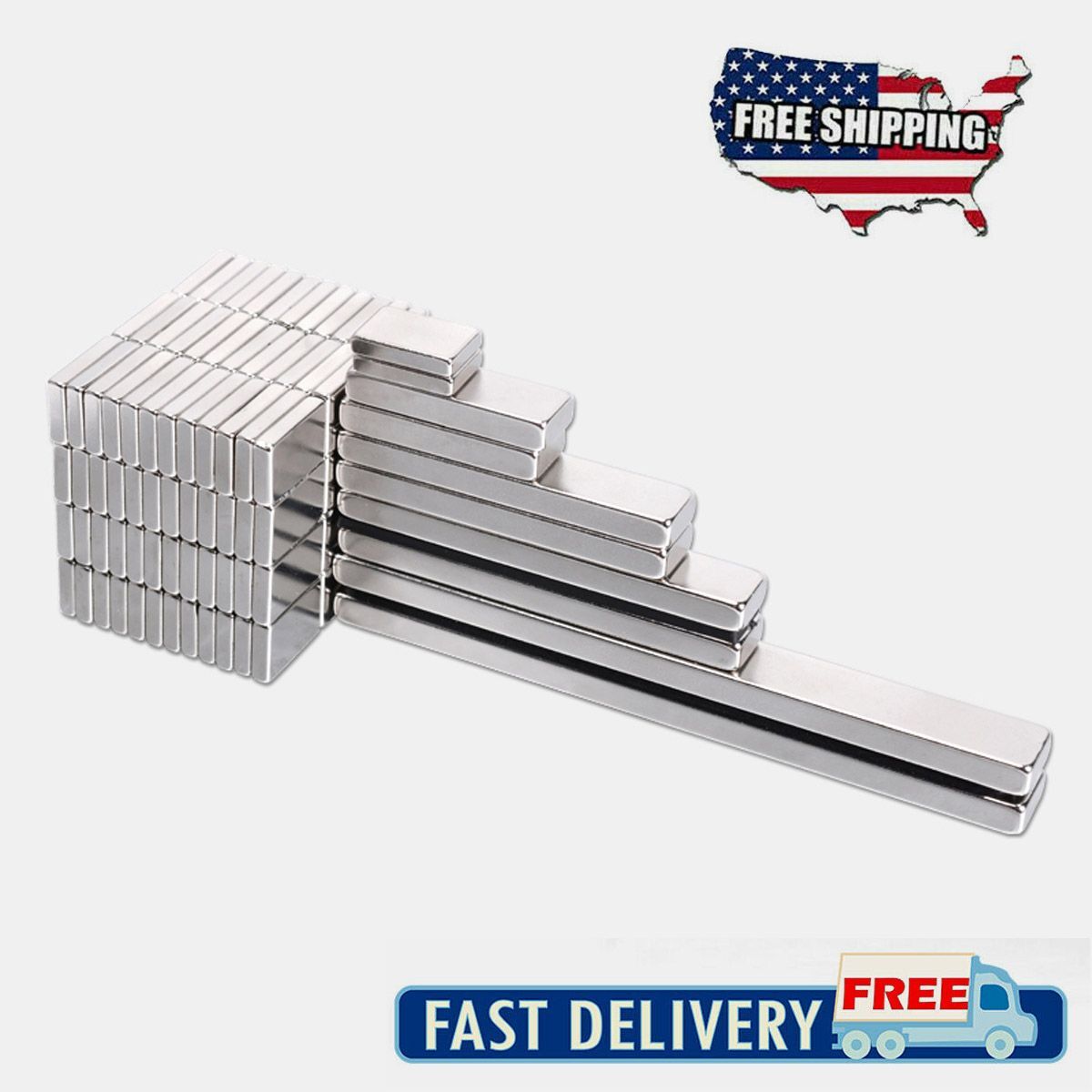 Big Block Square Magnets Super Strong Neodymium Large Magnet Rare Earth Magnet