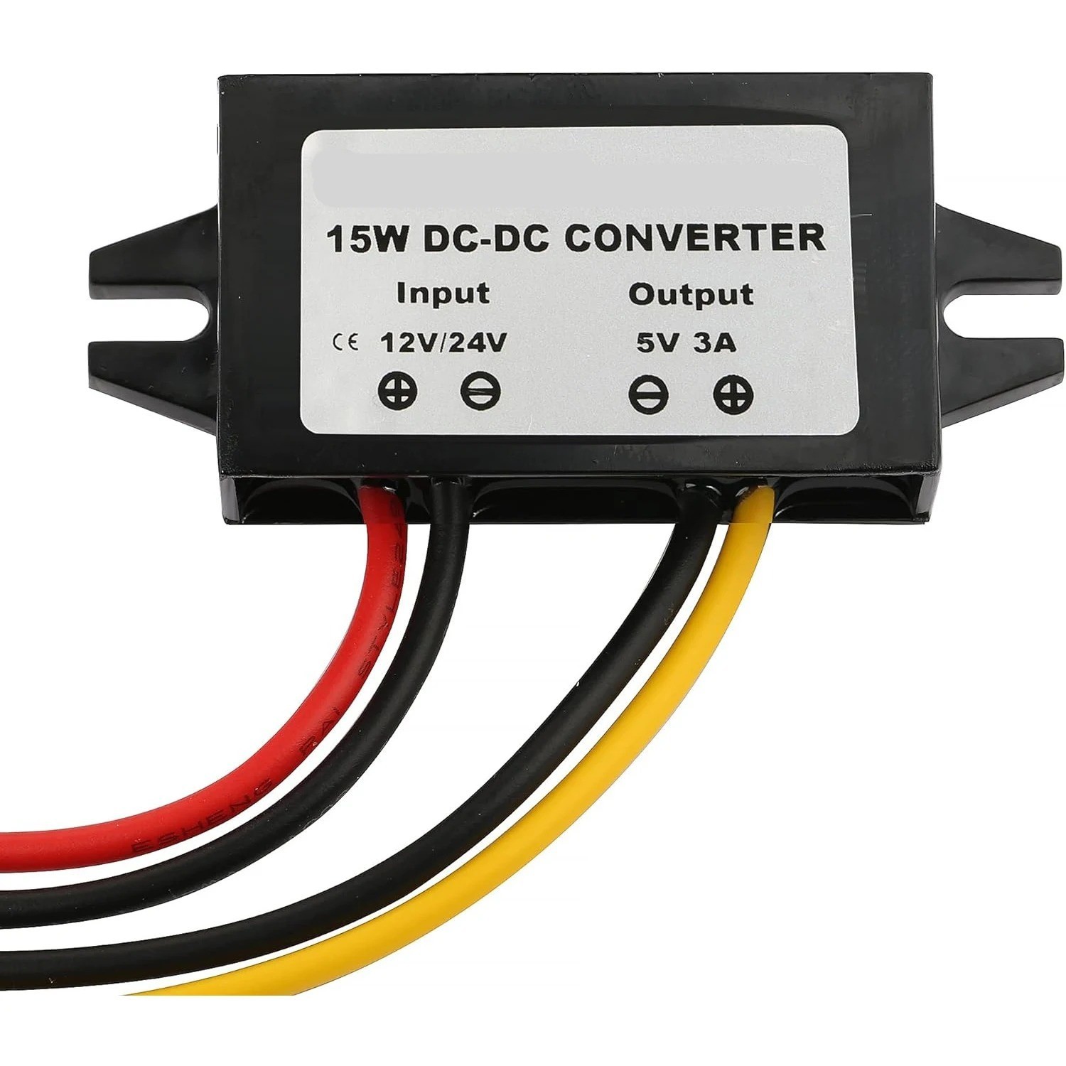 DC-DC 12V To 5V Converter Step Down Module USB Output Power Adapter