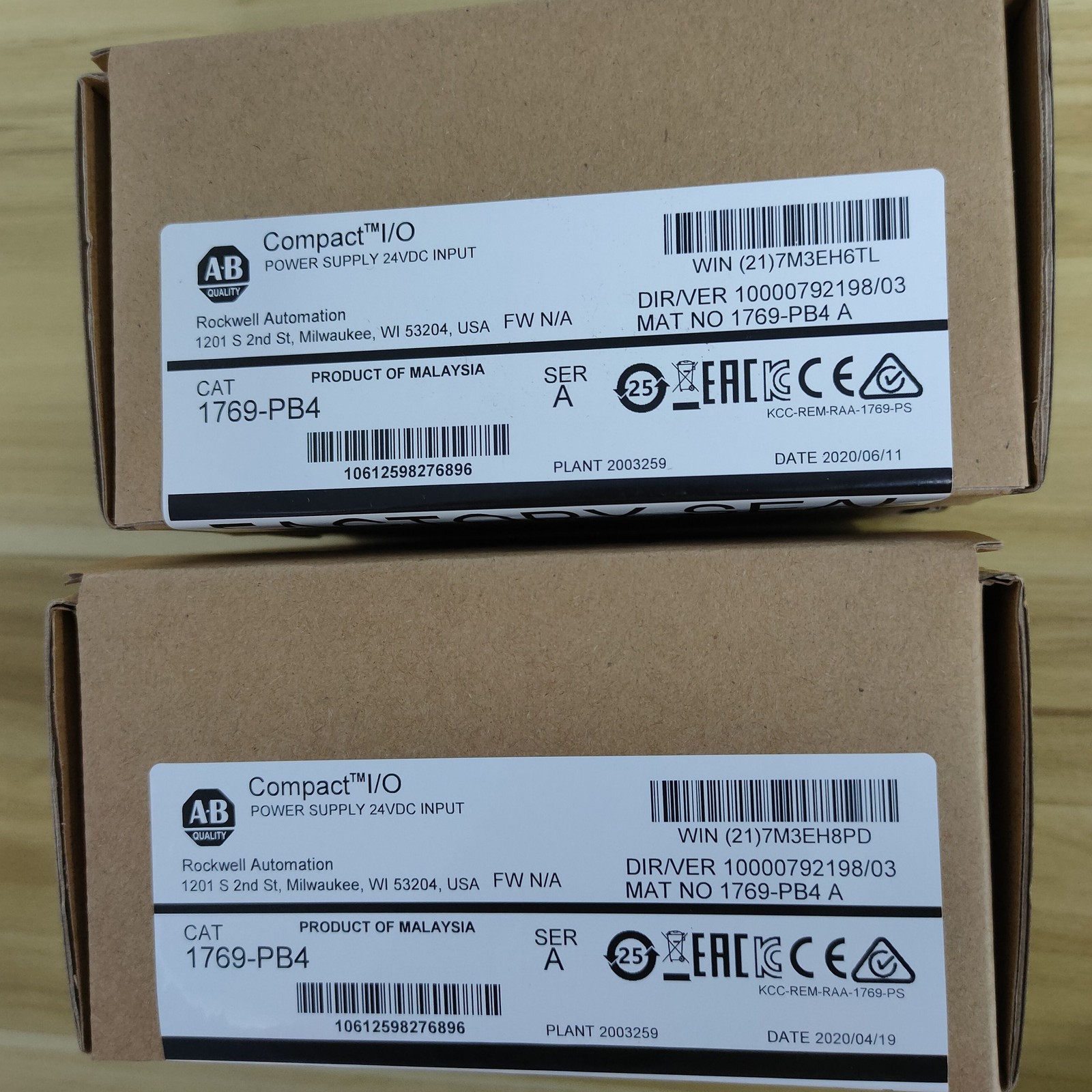 New Sealed 1769-PB4 AB SerA CompactLogix Power Supply 2023 1769PB4 TX