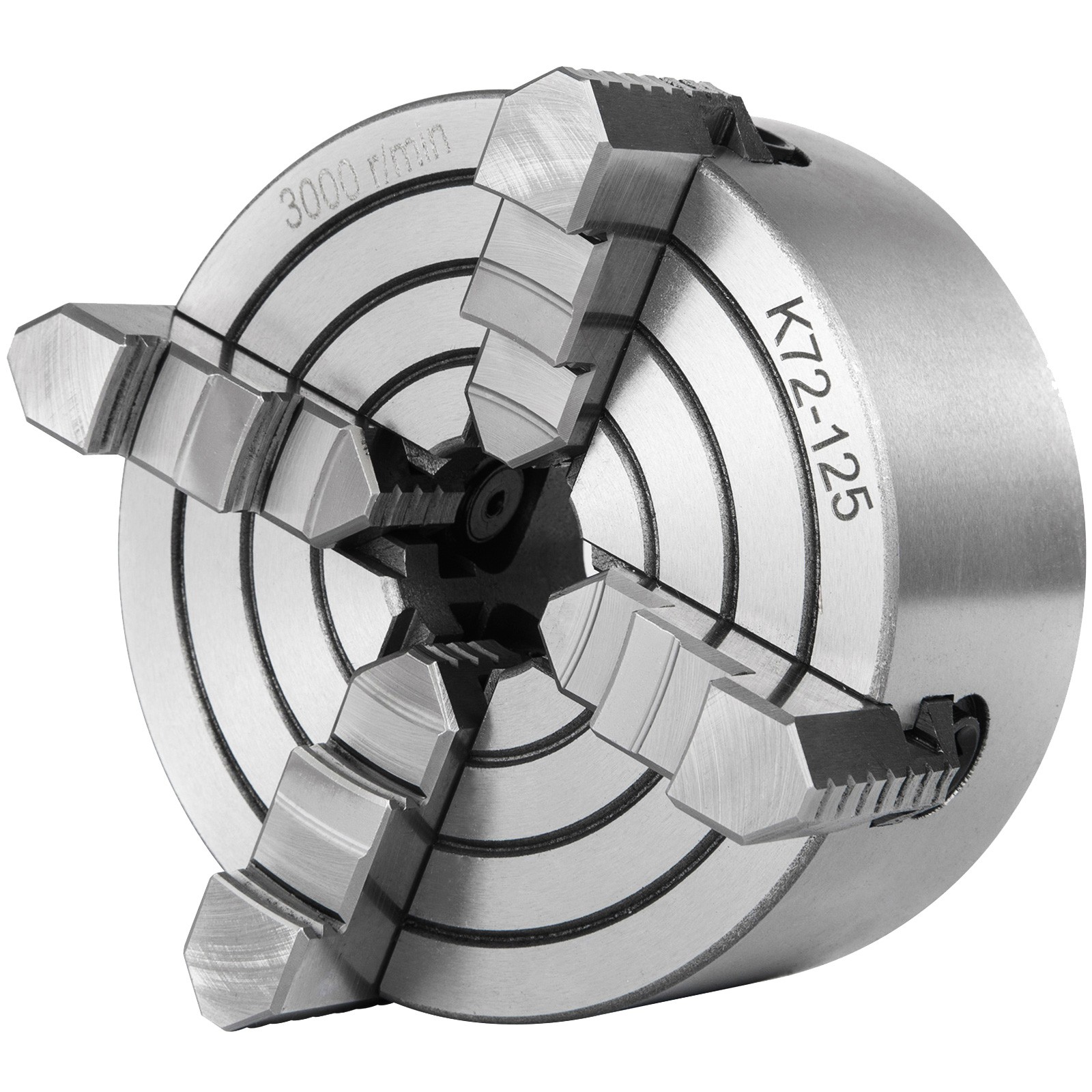 Lathe Chuck K72-125 5″ 4 Jaw Independent LATEST TECHNOLOGY BARGAIN SALE PRO