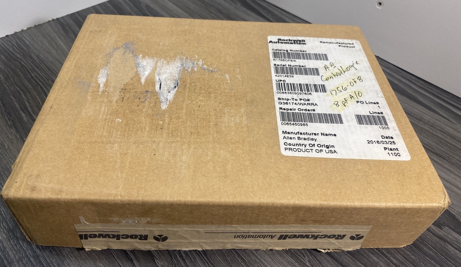 Allen Bradley 1756-OF8 Series A ControlLogix Analog 8-Point Output Module – USA