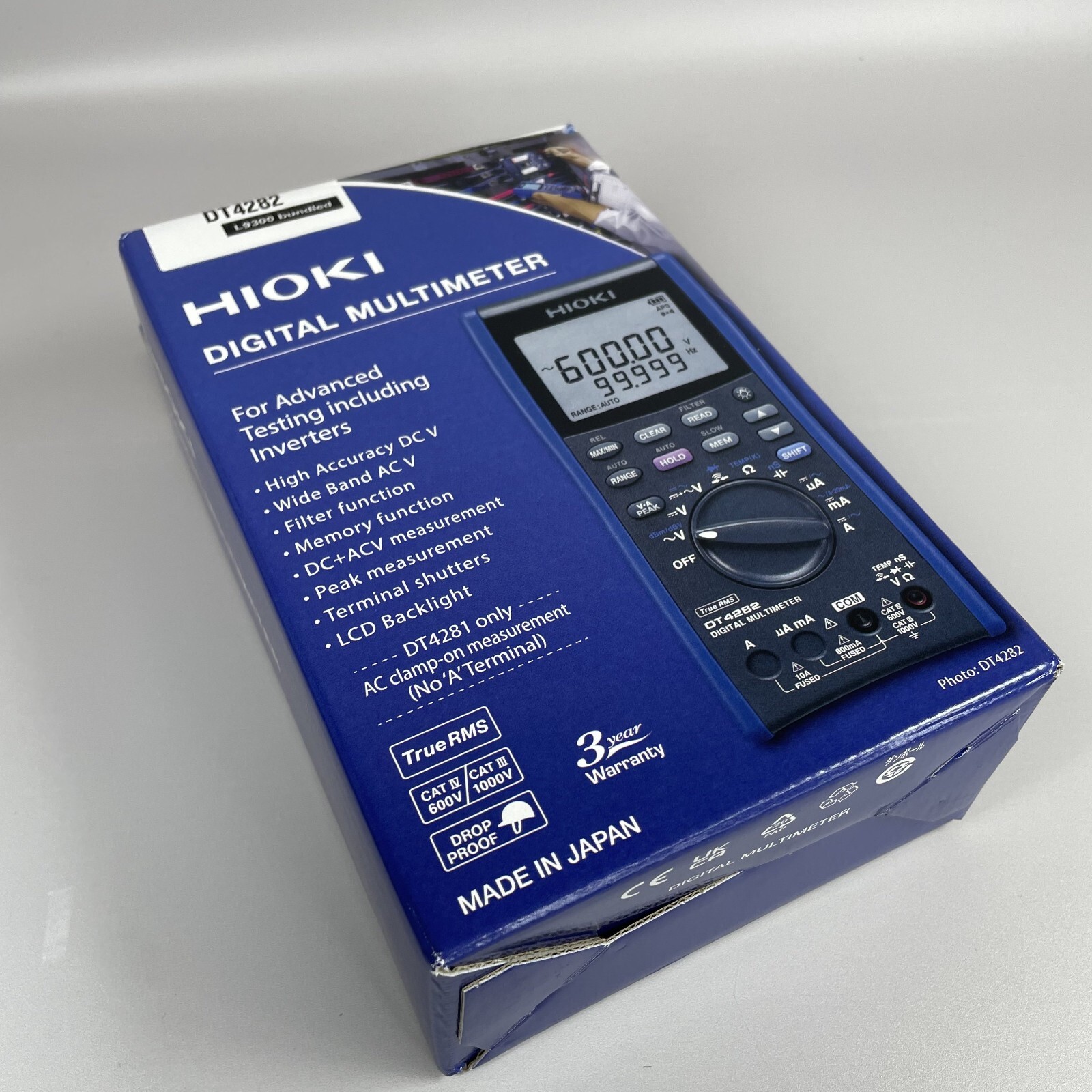 HIOKI DT4282 Digital Multimeter 10A – Slightly New from Japan