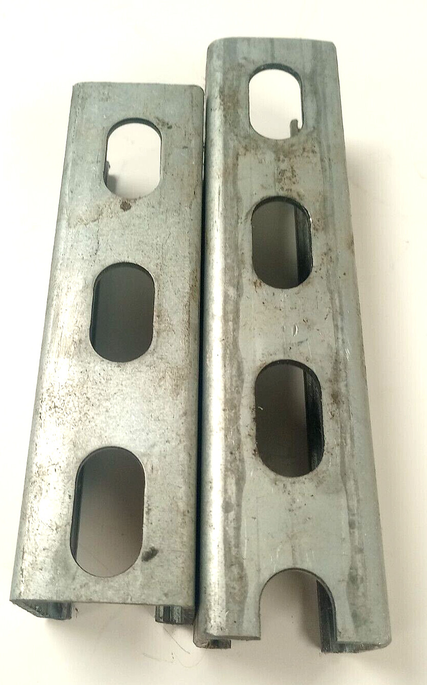 UNBRANDED SLOTTED STRUT CHANNELS PART # DOES NOT APPLY *LOT OF 2*