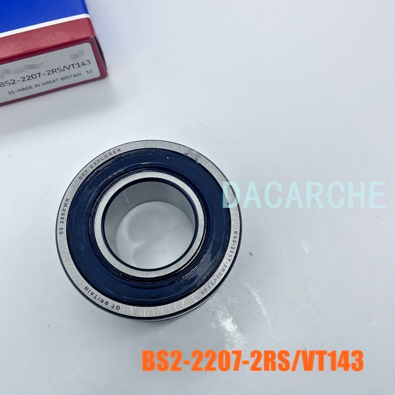 NEW BS2-2207-2RS/VT143 spherical roller bearing #DW free shipping