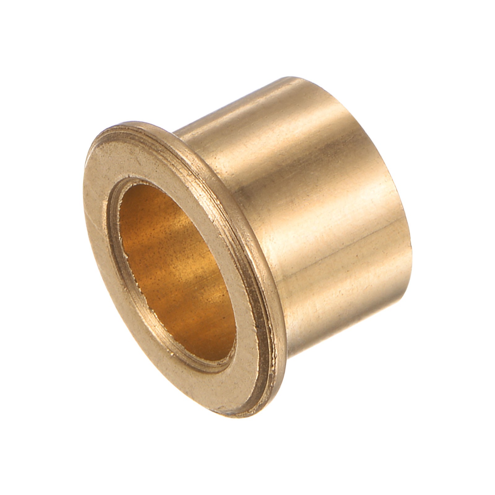 2pcs Flange Bearing Sleeve 12mm x 16mm x 12mm Bronze Self Lubricating Bushings