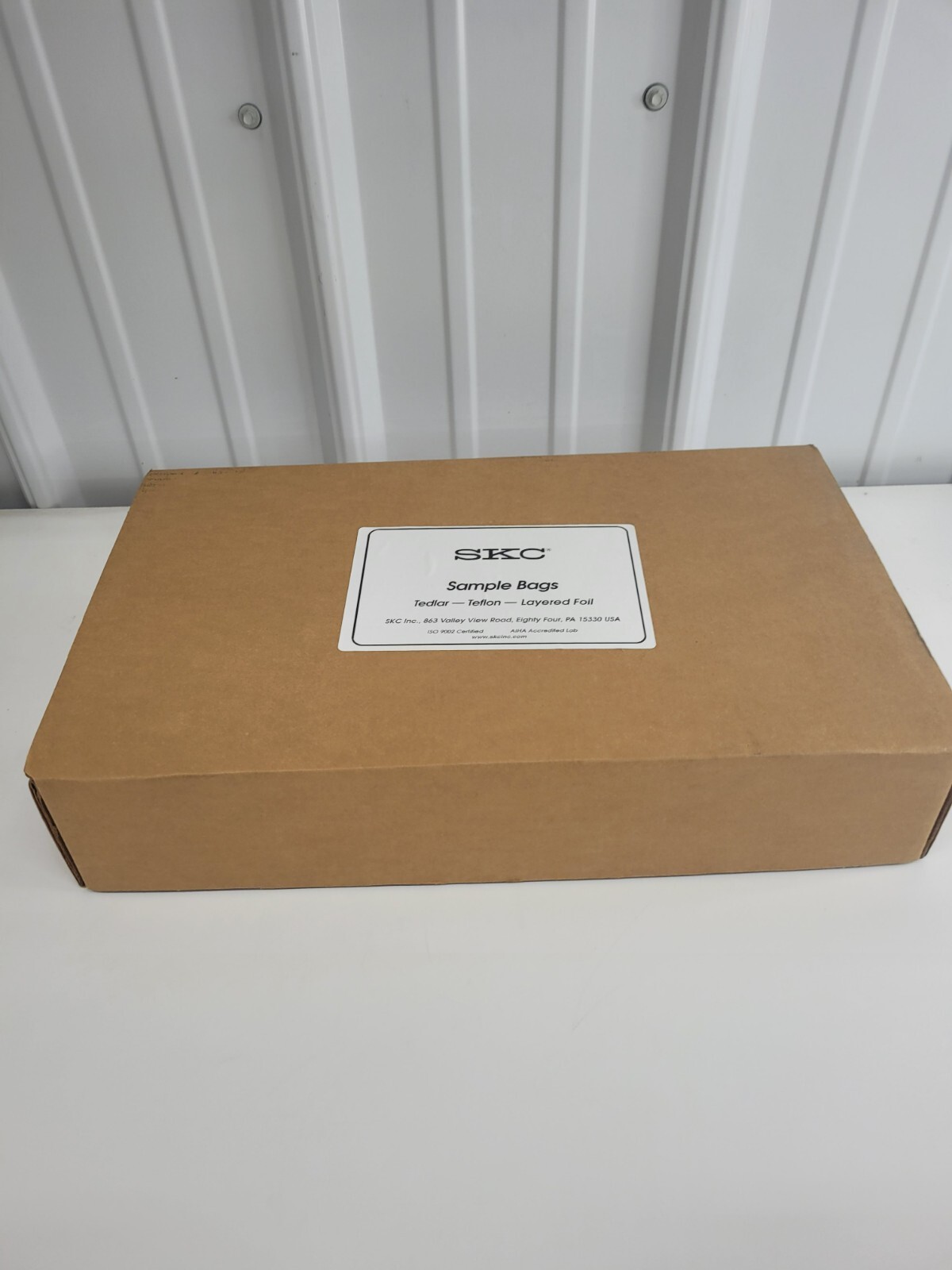 SKC 231-01 Tedlar Sample Bag w/Dual Stainless Steel Fitting1 Liter New e28