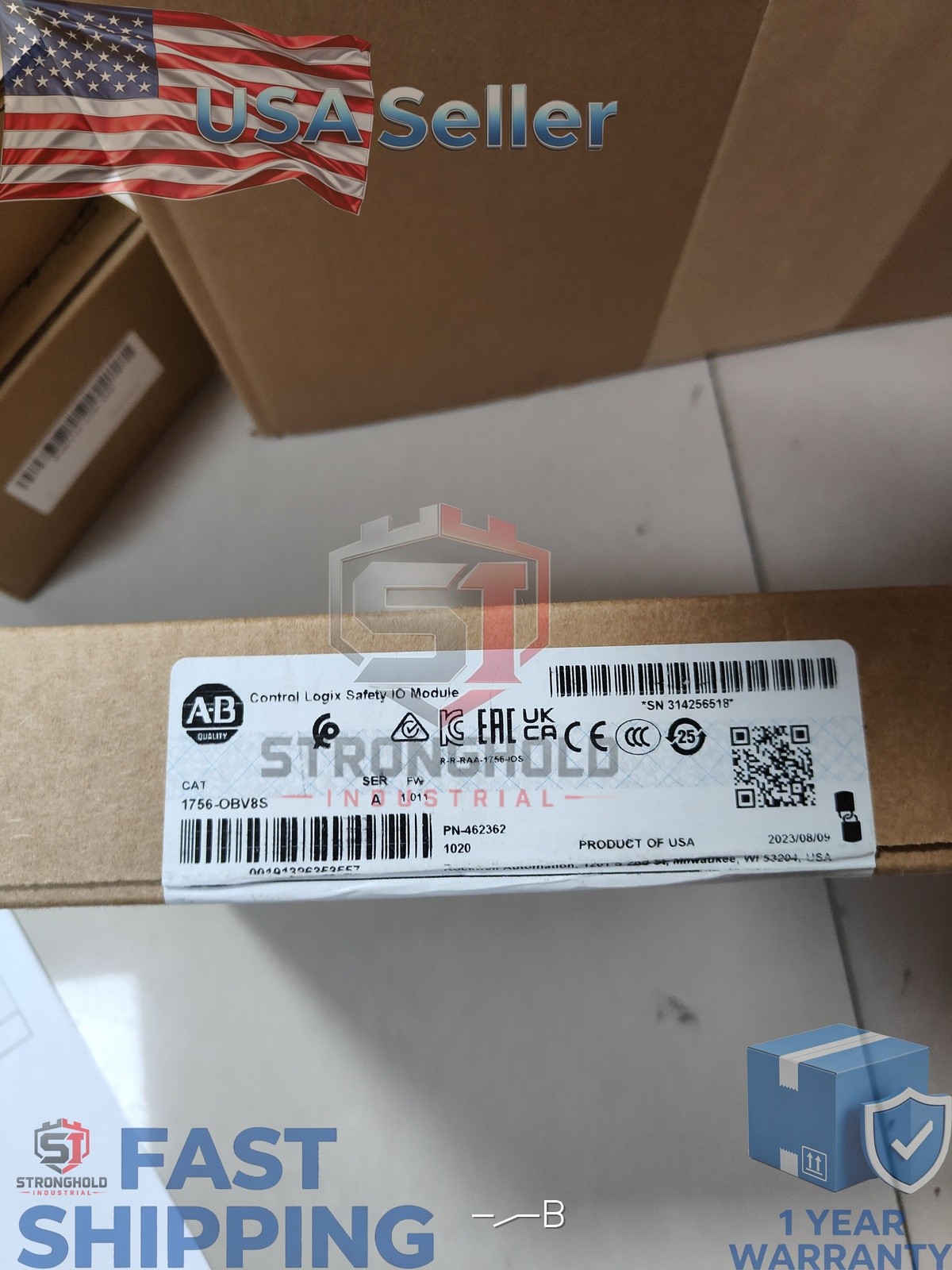 1PC New in box 1756-OBV8S Allen-Bradley USA STOCK