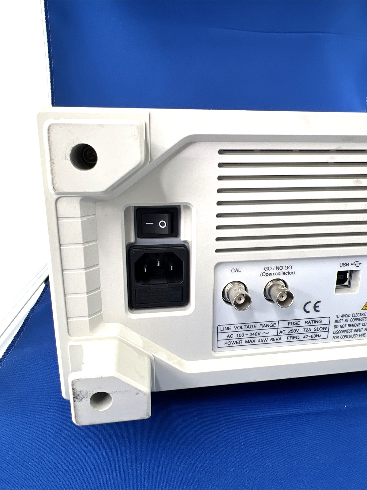 GW Instek GDS-820S 150MHz 2-Channel Digital Storage Oscilloscope Tested Working