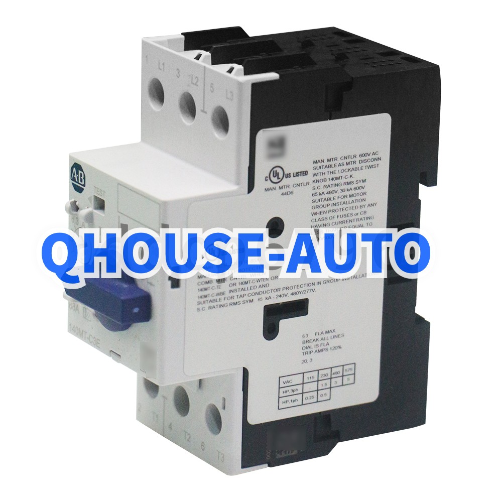 Allen Bradley 140MT-C3E-B63 Motor Protection Circuit Breaker New Brand AB