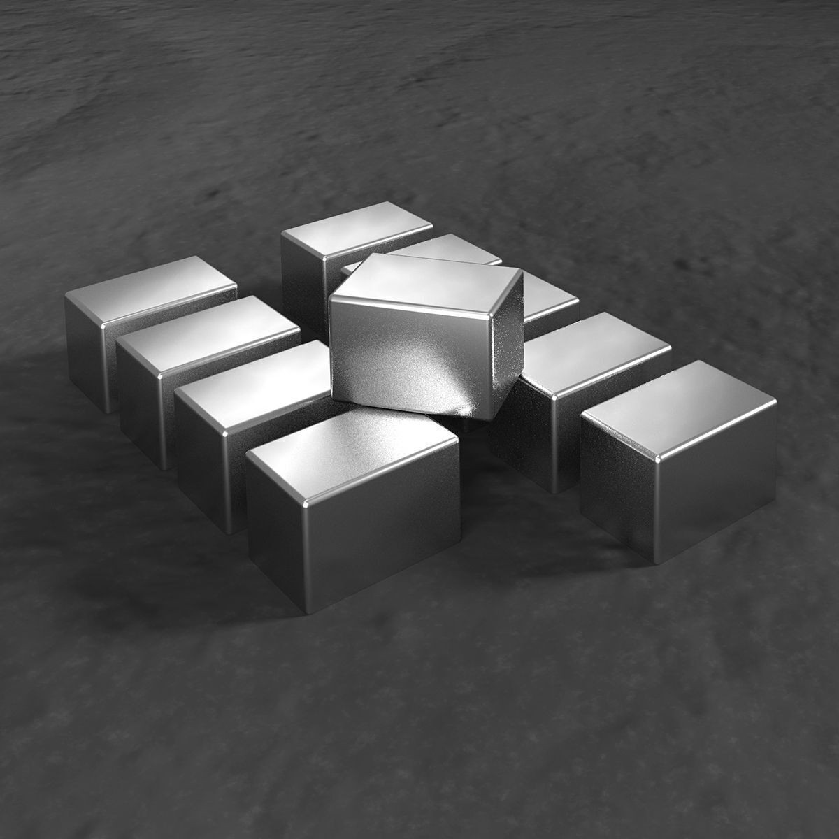 Super Strong Block Fridge Magnets Rare Earth Neodymium Magnet Small Large N52