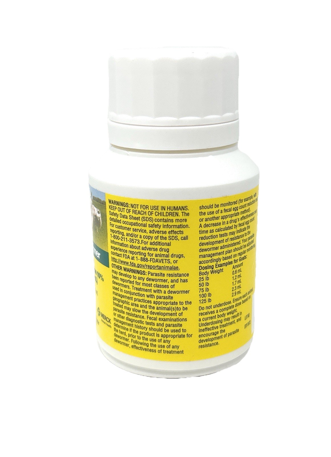 Safe-Guard Dewormer Liquid 125ml (4.2fl oz) Fenbendazole SafeGuard