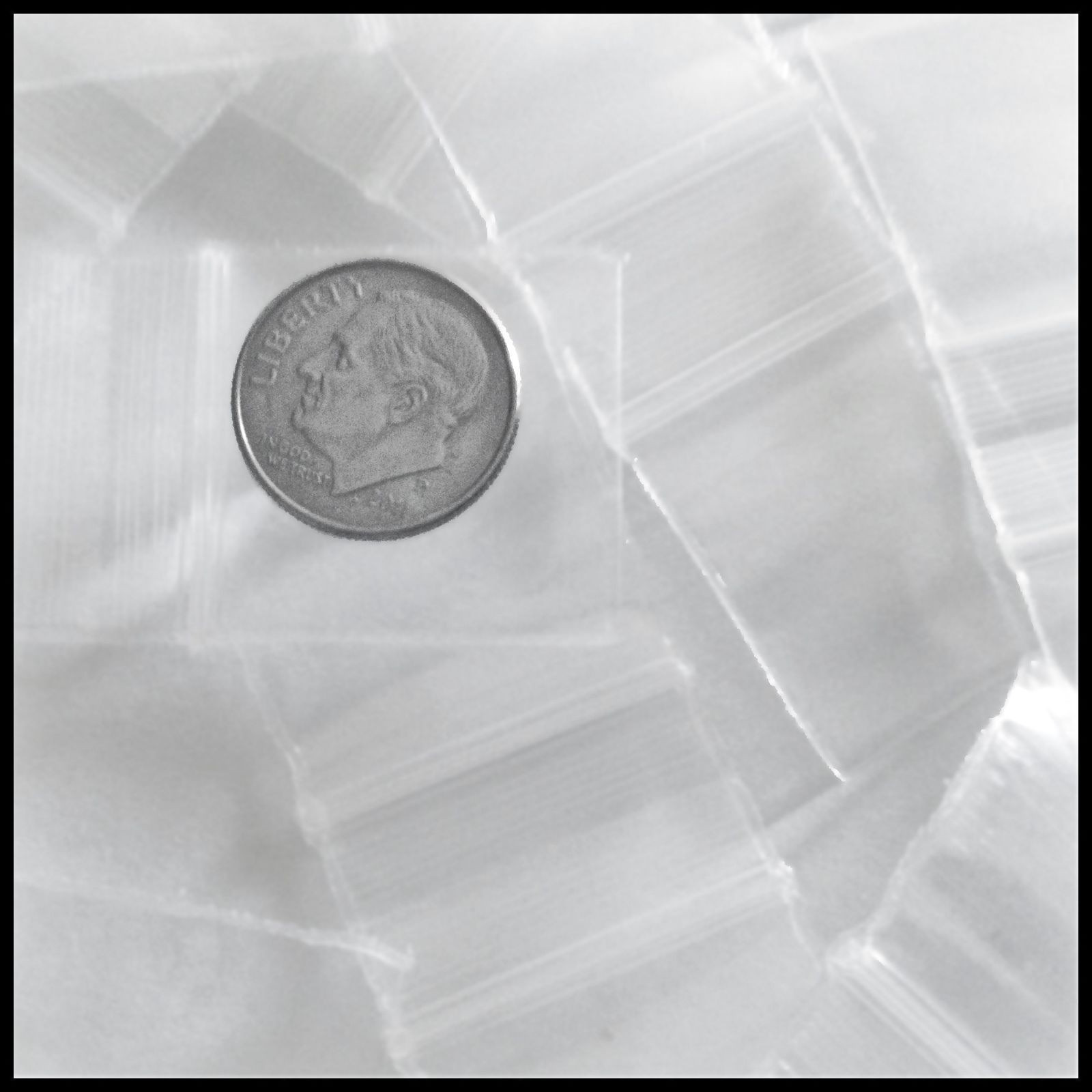 CLEAR Apple Bags Liquidation 1000 bags, 10,000 bags, 50k bags (CHOOSE SIZE)