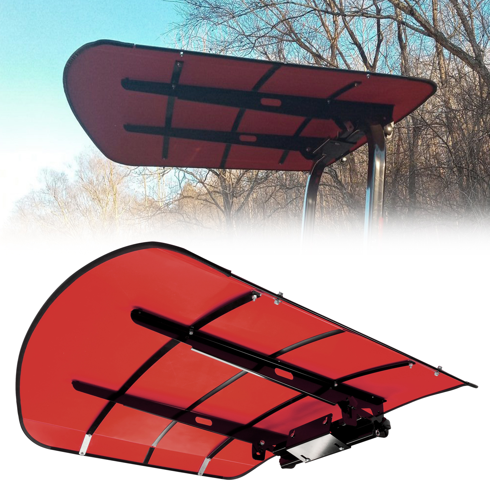 Tuff Top Tractor Canopy For ROPS 52″ X 52″ – Red