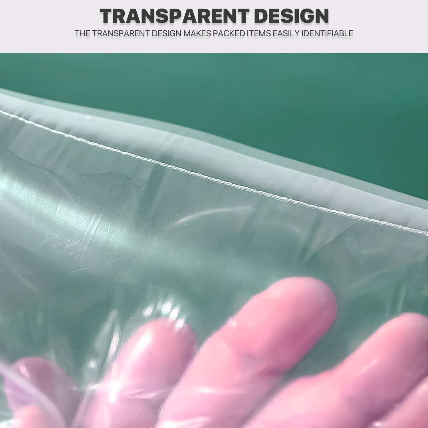 x1000, 4.0 Mil Thickness Zipper Reclosable Ziplock CLEAR Plastic Seal Poly Bags