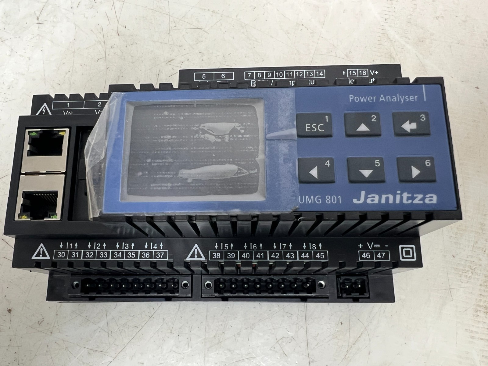 👀NEW JANITZA ELECTRONICS UMG-801 POWER ANALYZER 4 GB 24-48 VDC 4 WATT 5231003