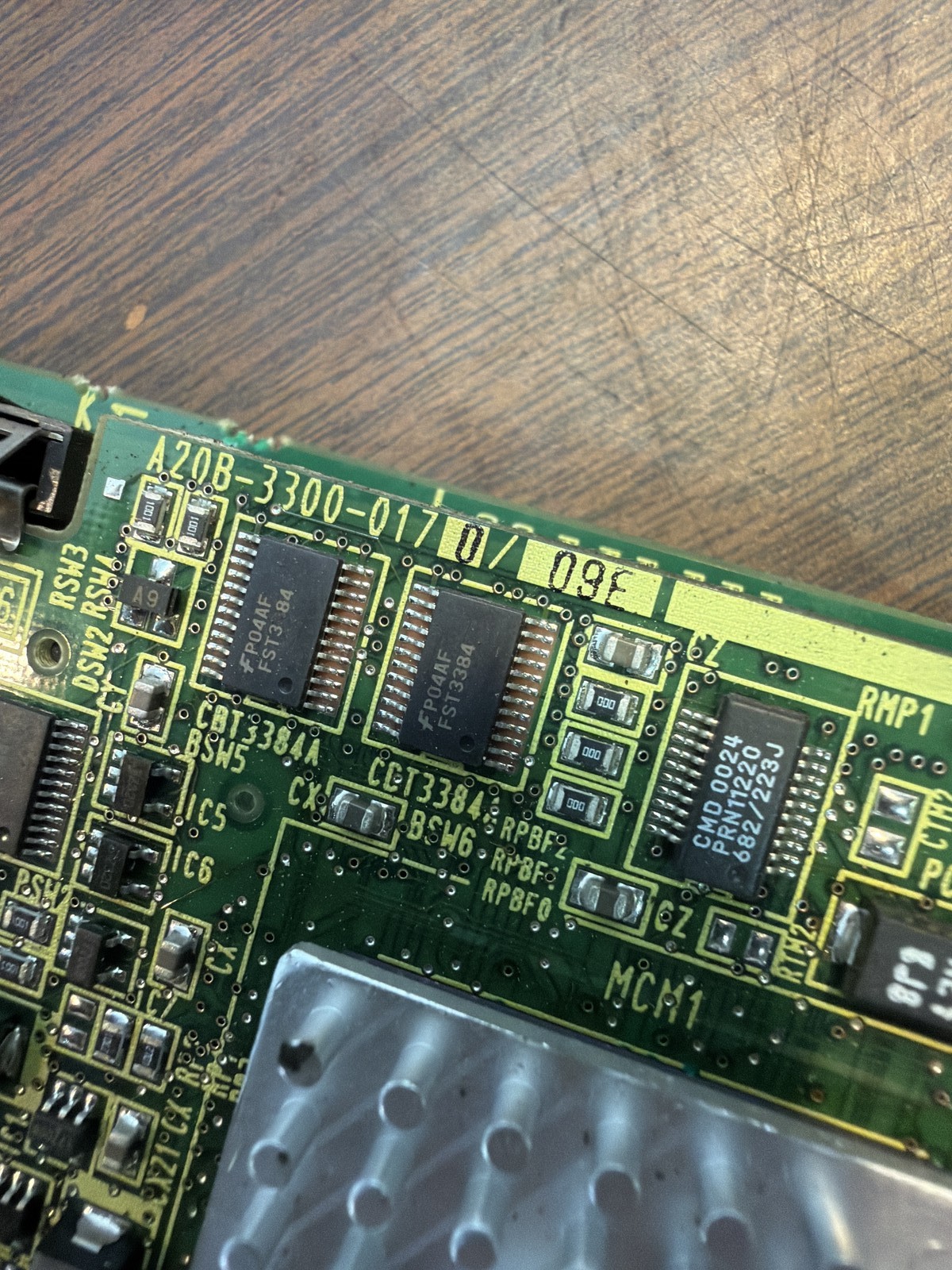 Fanuc A20B-8100-0130 3/4 Axes Servo Card w/A20B-3300-0120 Modules INV=33530