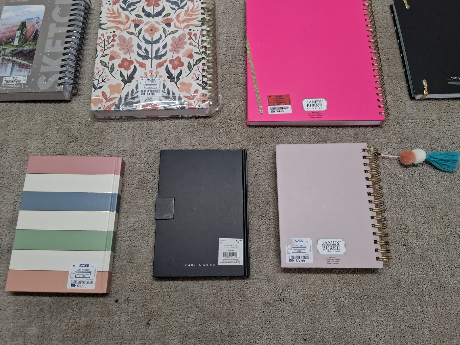 Notepads Lot Of 11 Busy Bee Sketch Pads Watercolor Pad Gratitude Journal