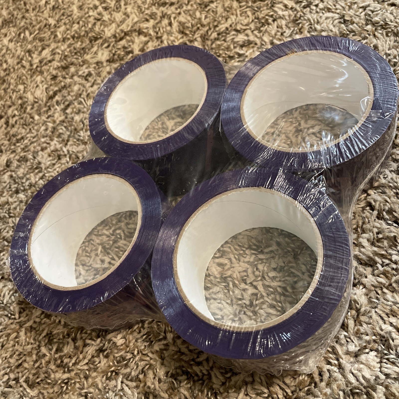 4 Rolls Official eBay Brand Logo Packing Packaging Tape Shipping 2″ x 75 yards