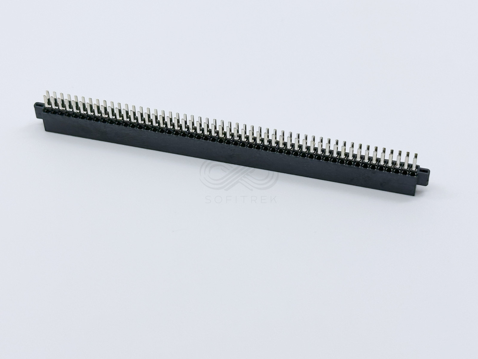 8X SFM-150-01S-D Samtec 100 Position Socket Strip Double Row 0.05in 1.27mm Pitch