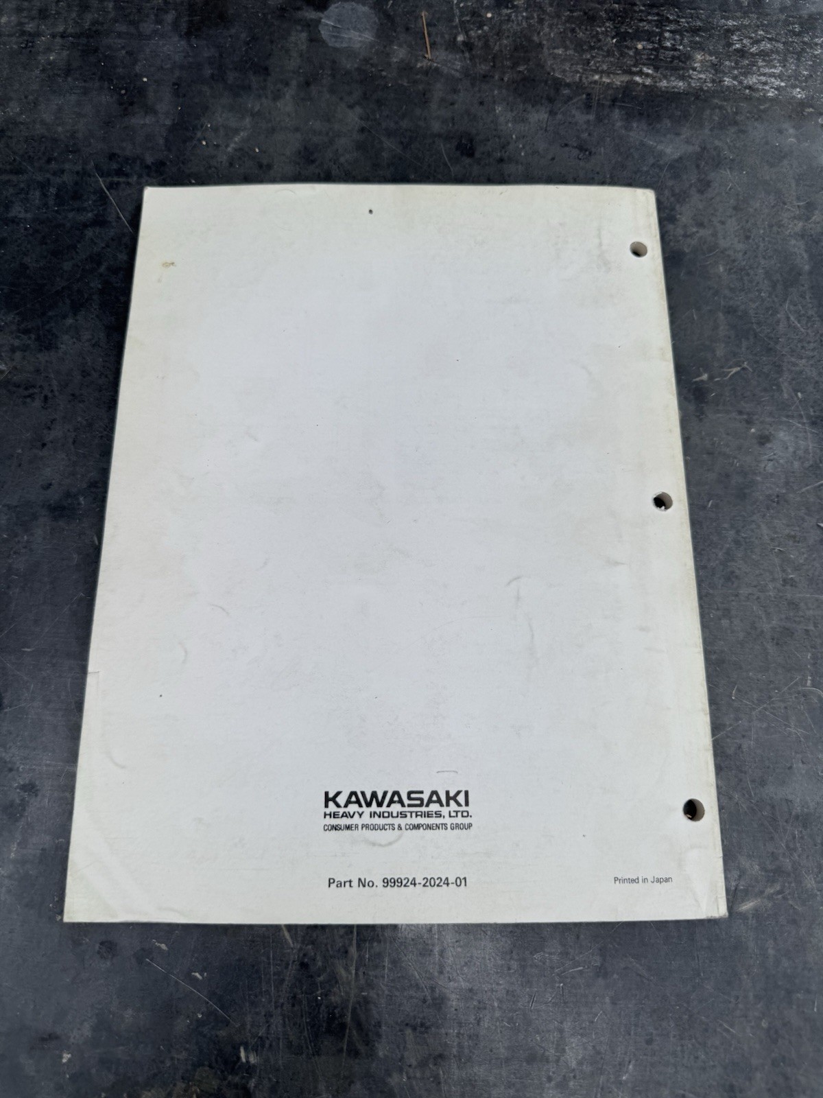 Kawasaki FE290 4-Stroke Air Cooled Gasoline Engine Service Repair Manual