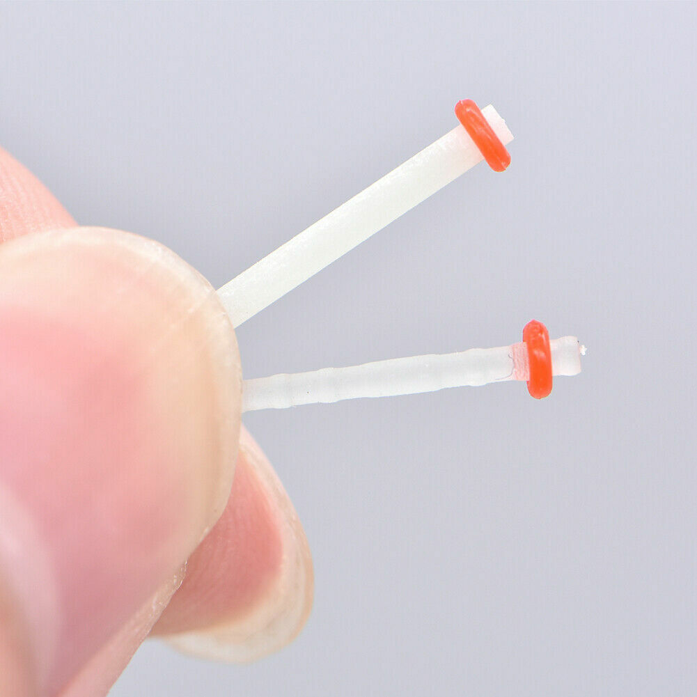 200 Pcs Dental Fiber Post Glass Quartz Teeth Restorative Posts 1.0 1.2 1.4 1.6mm