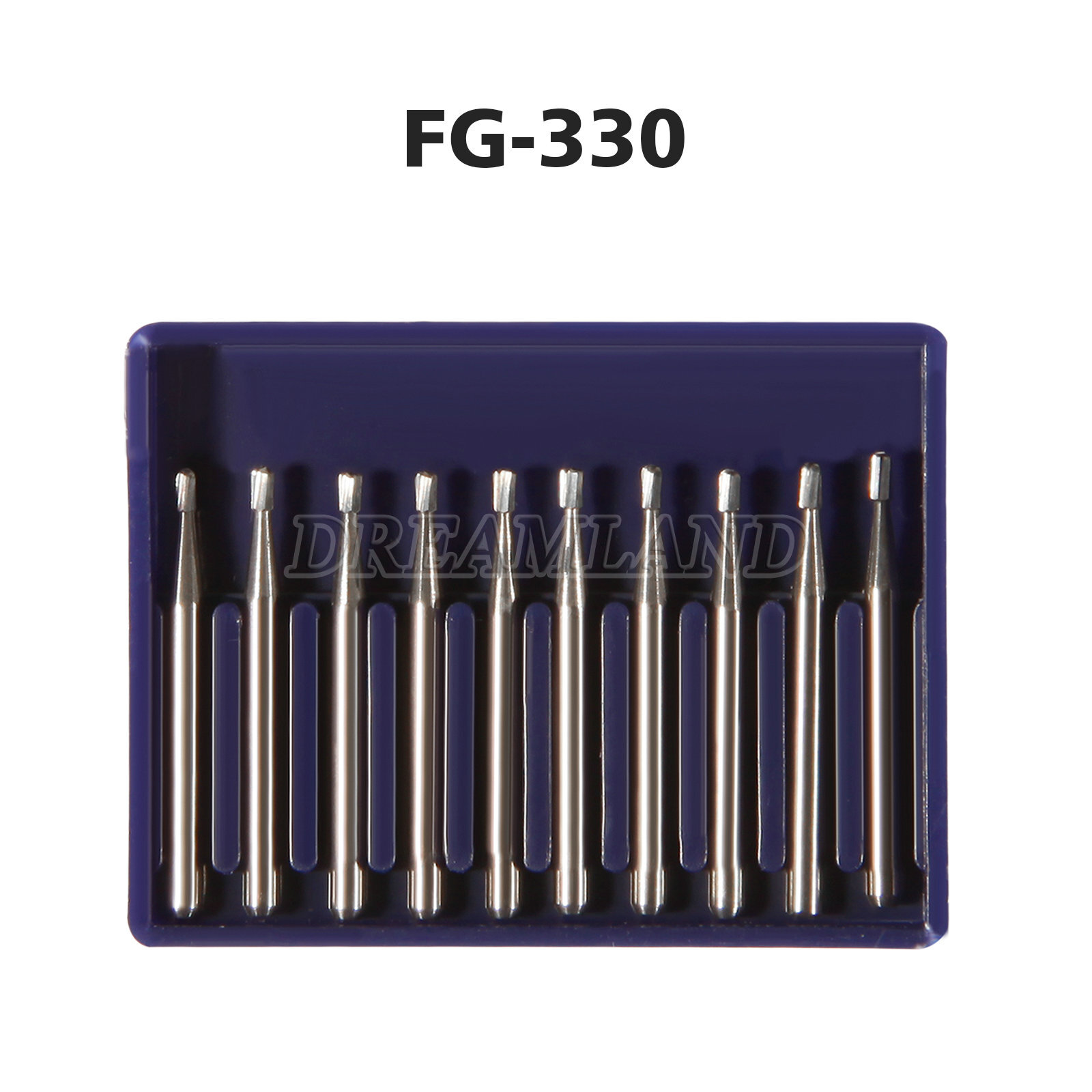 Dental Carbide Burs Tungsten Steel Bur FG # 330 Pear for High Speed Handpiece