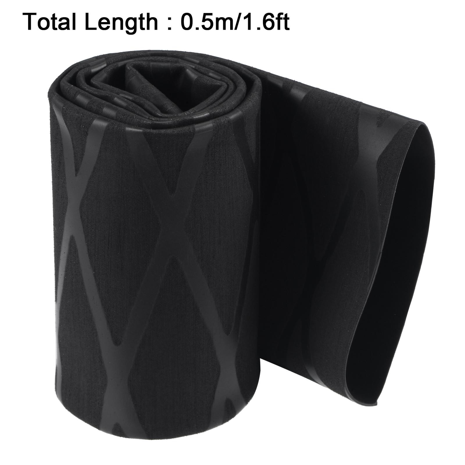 Heat Shrink Wrap Tubing for Rods 45mm Dia 73mm 1.6ft 1.7:1 Black