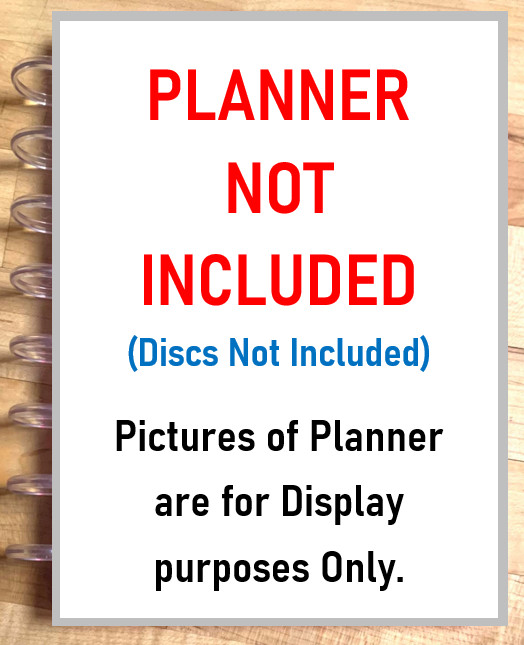 Watercolor Dragonfly Cover Set FOR USE with the TUL/Arc (8 disc) Planner