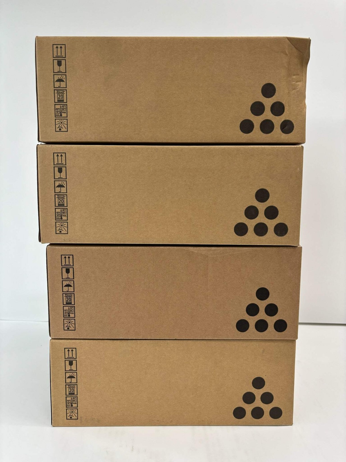 Lot of 4 Genuine Ricoh Aficio SP 3400HA Black Print Cartridge 406465, M850-01