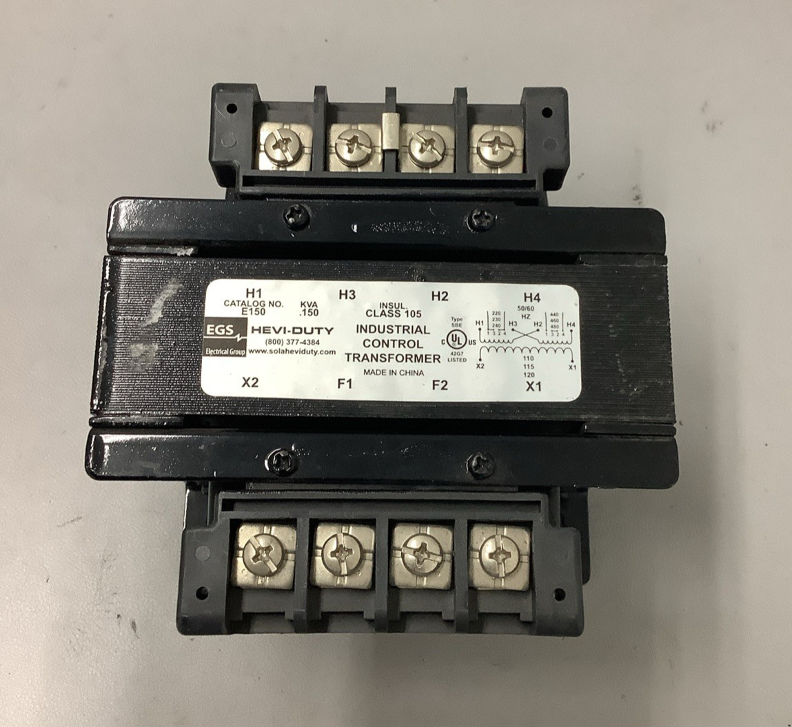 EGS E150 Industrial Control Transformer 240/480VAC (B220)
