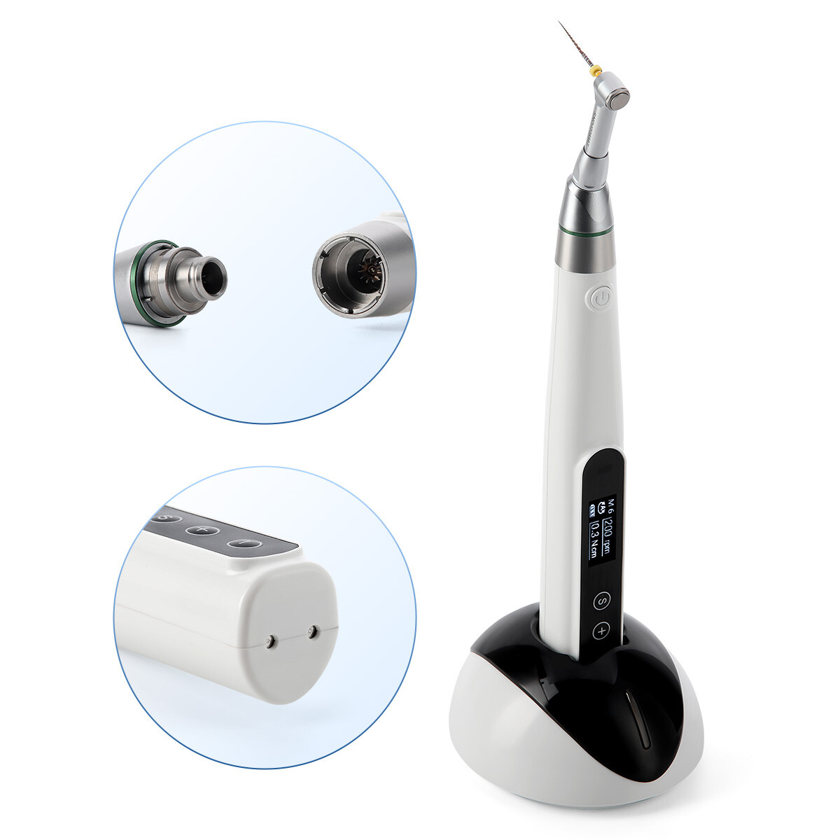 AZDENT Dental Cordless LED 16:1 Endo Motor / Apex Locator Root Canal Finder