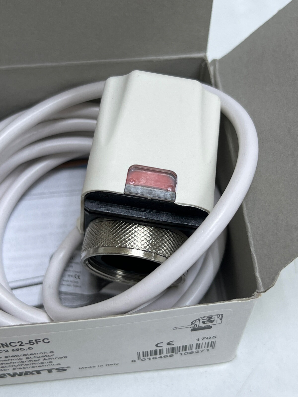 (lot 2 PCs) Watts 22C230NC2-5FC Actuator 230V NC2 Actuator