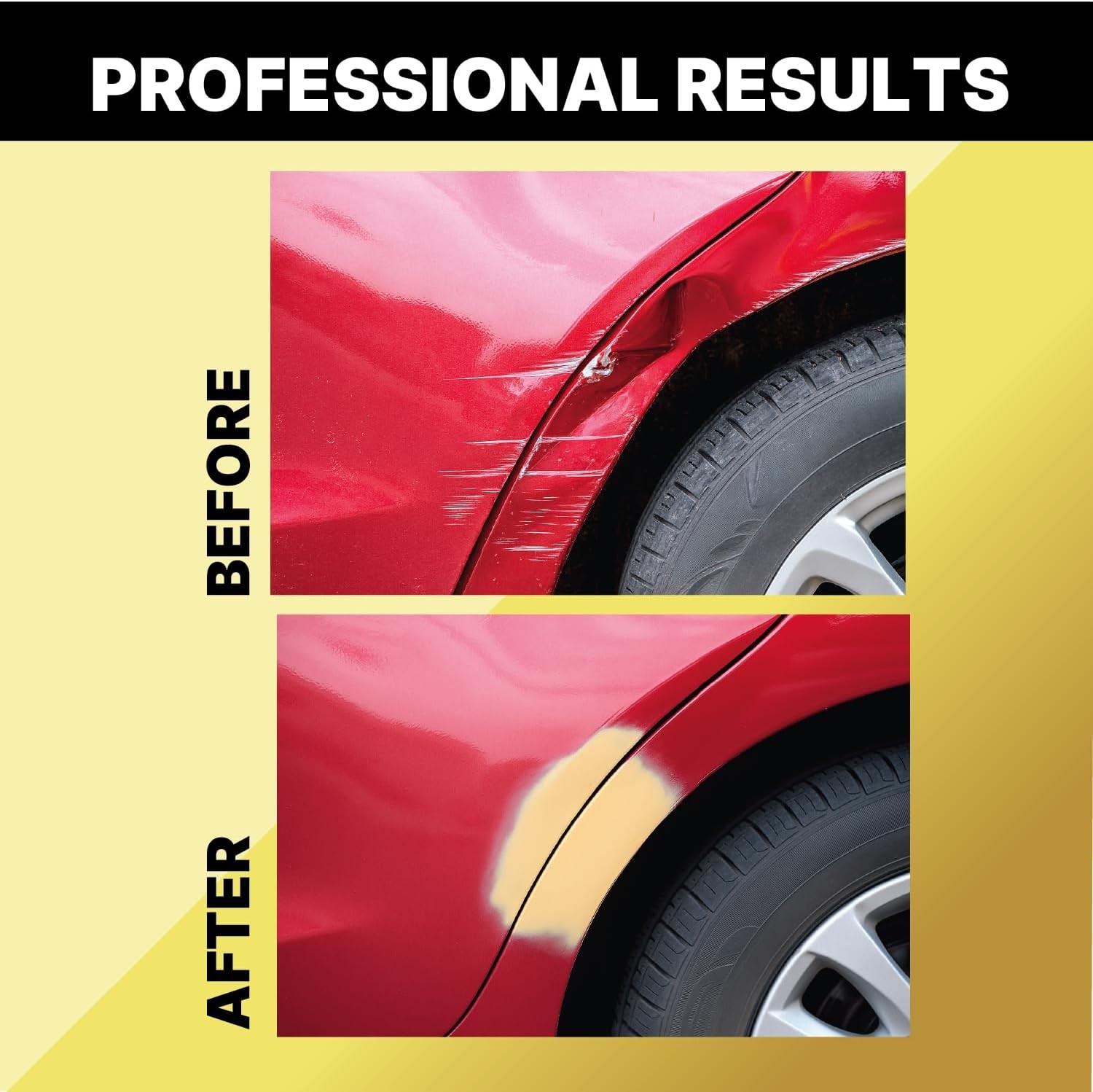 Ultra Gold Lightweight Body Filler – Premium Auto Dent & Scratch Repair Putty