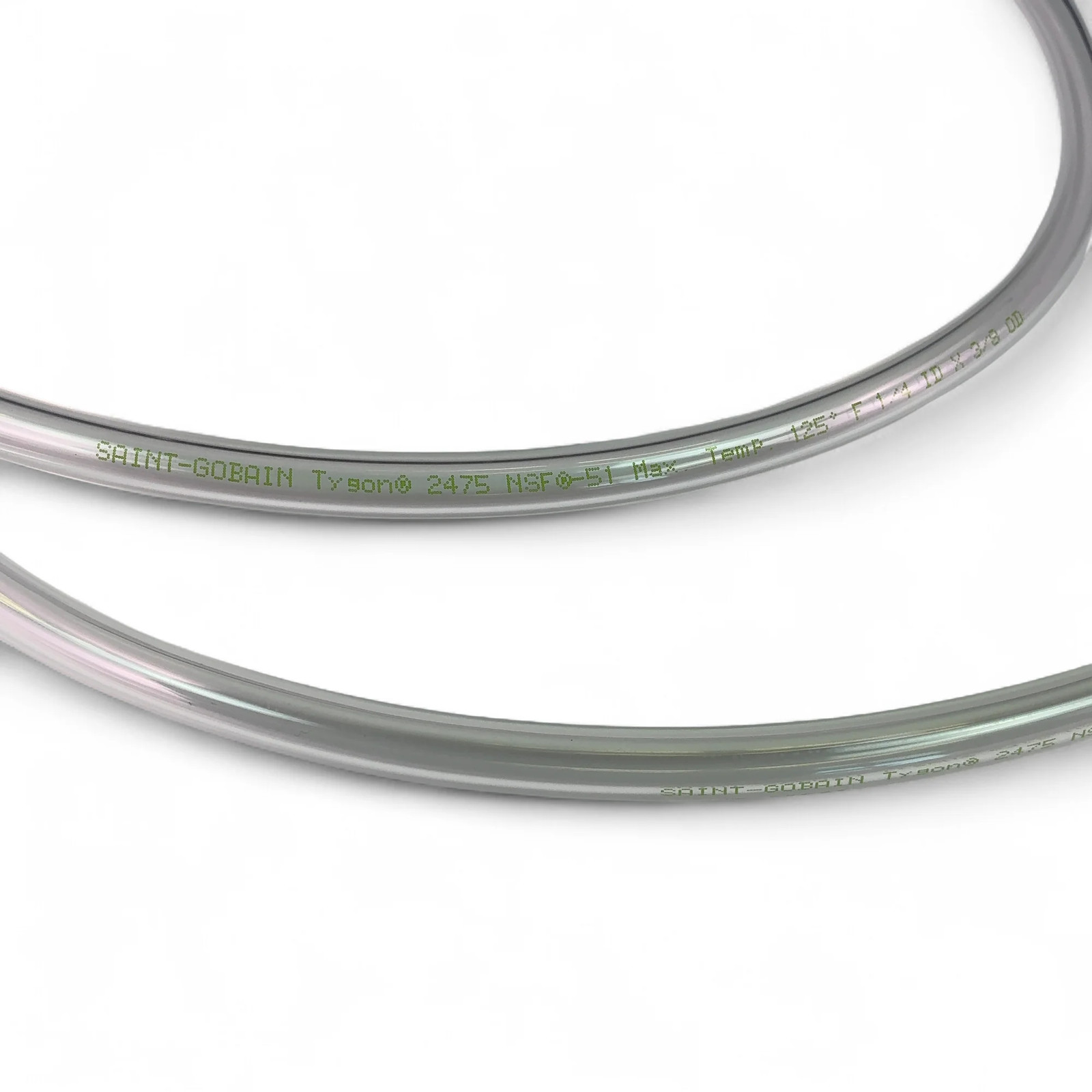 Waters Saint-Gobain 0.375” OD x 0.250” ID Clear 60″ Tygon Tubing 430000604 – 2ct