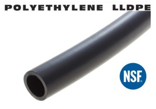 LLDPE Polyethylene Tubing 5/8″ OD Sold by 10′ Increments PE58CBK Value-Tube