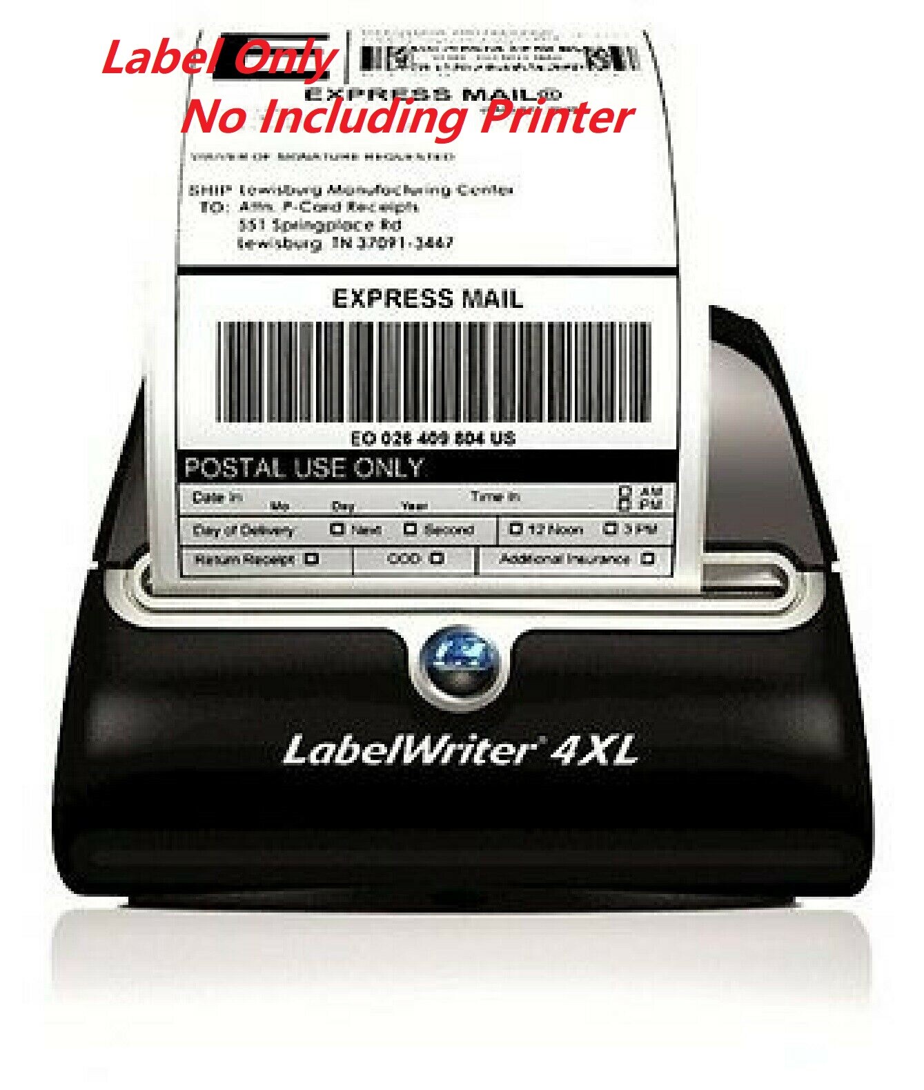6 Rolls 1320 Labels 4×6 Thermal Shipping Label 220/Roll Dymo 4XL 1744907 USPS